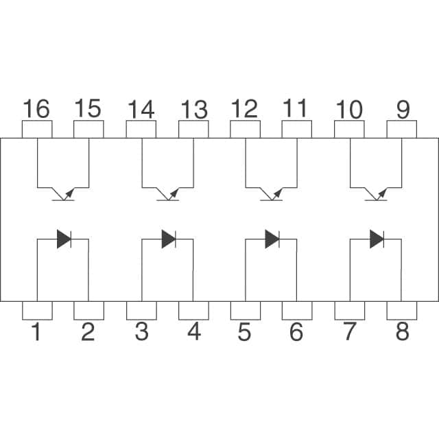 LTV-846 Lite-On Inc.  Optoisolators - Transistor Photovoltaic Output